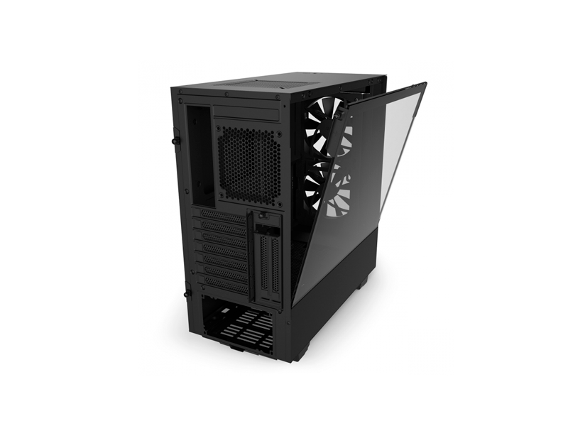 Foto do produto Gabinete NZXT H510 Elite Matte Black - CA-H510E-B1
